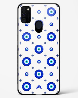 Evil Eye Array Glass Case Phone Cover (Samsung)