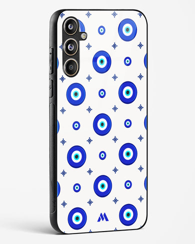 Evil Eye Array Glass Case Phone Cover (Samsung)