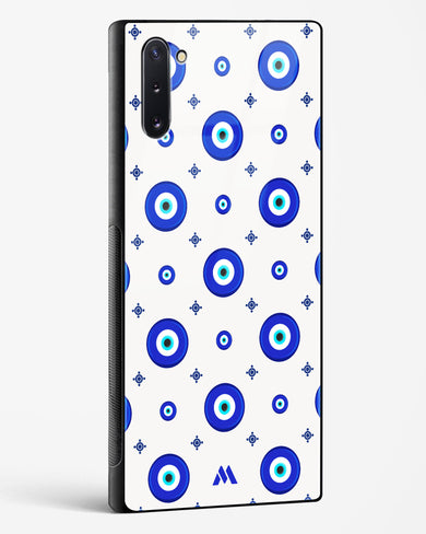 Evil Eye Array Glass Case Phone Cover-(Samsung)