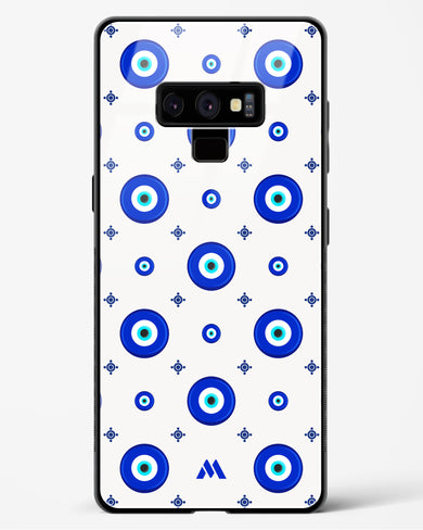 Evil Eye Array Glass Case Phone Cover (Samsung)