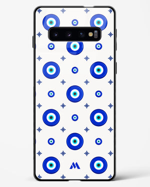 Evil Eye Array Glass Case Phone Cover (Samsung)