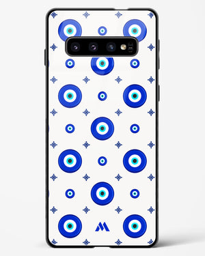 Evil Eye Array Glass Case Phone Cover (Samsung)