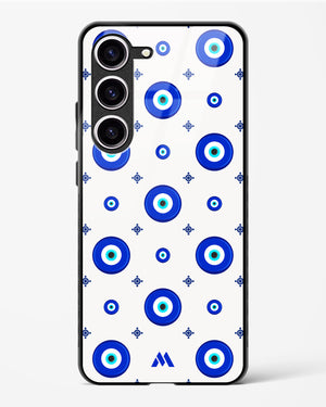 Evil Eye Array Glass Case Phone Cover (Samsung)