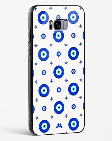Evil Eye Array Glass Case Phone Cover (Samsung)