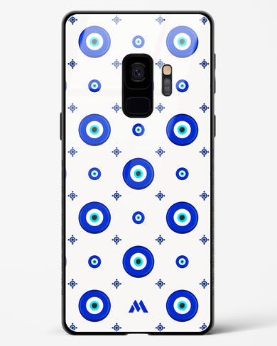 Evil Eye Array Glass Case Phone Cover (Samsung)