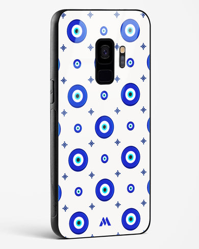 Evil Eye Array Glass Case Phone Cover (Samsung)