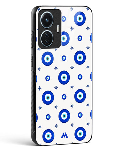 Evil Eye Array Glass Case Phone Cover (Vivo)