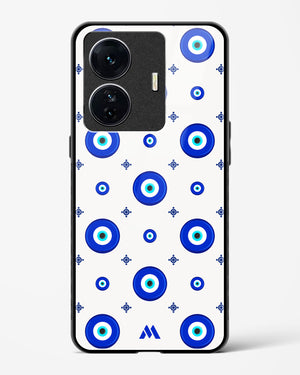 Evil Eye Array Glass Case Phone Cover-(Vivo)