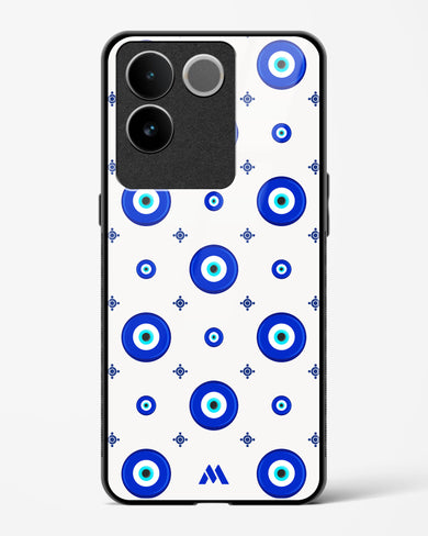 Evil Eye Array Glass Case Phone Cover-(Vivo)