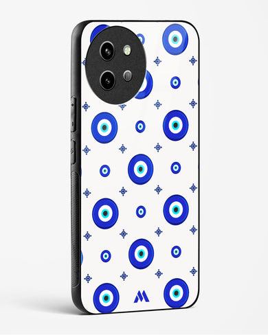 Evil Eye Array Glass Case Phone Cover (Vivo)