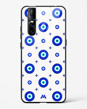 Evil Eye Array Glass Case Phone Cover (Vivo)