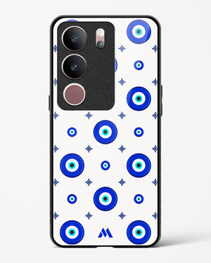 Evil Eye Array Glass Case Phone Cover (Vivo)