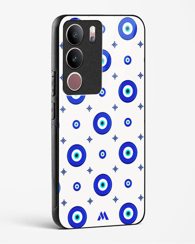 Evil Eye Array Glass Case Phone Cover (Vivo)