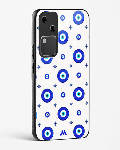 Evil Eye Array Glass Case Phone Cover (Vivo)