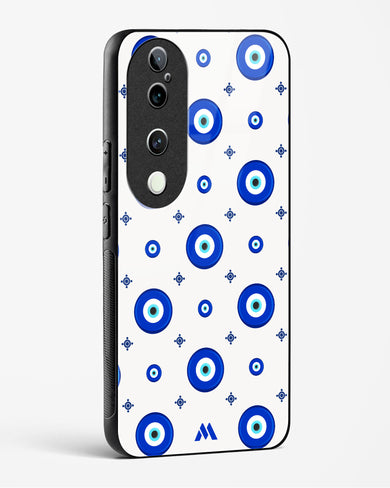 Evil Eye Array Glass Case Phone Cover (Vivo)