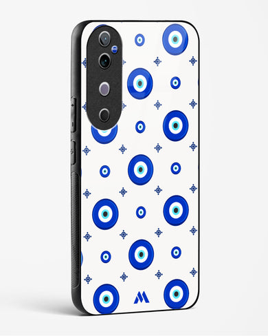 Evil Eye Array Glass Case Phone Cover (Vivo)