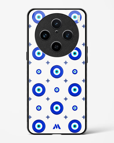 Evil Eye Array Glass Case Phone Cover (Vivo)