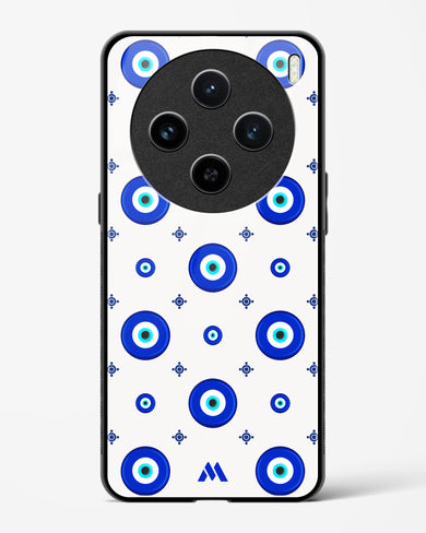 Evil Eye Array Glass Case Phone Cover (Vivo)