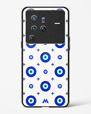 Evil Eye Array Glass Case Phone Cover (Vivo)