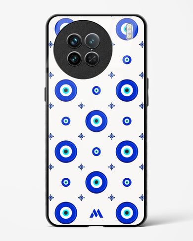 Evil Eye Array Glass Case Phone Cover (Vivo)