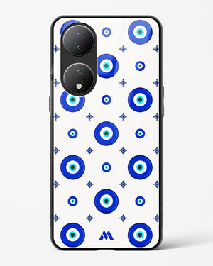 Evil Eye Array Glass Case Phone Cover (Vivo)