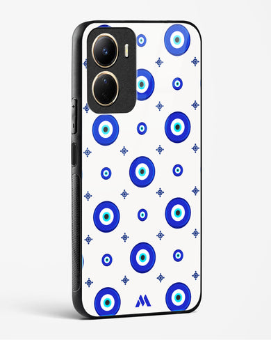 Evil Eye Array Glass Case Phone Cover (Vivo)