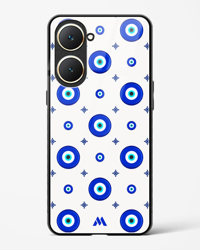 Evil Eye Array Glass Case Phone Cover (Vivo)