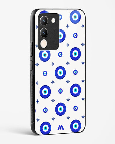 Evil Eye Array Glass Case Phone Cover (Vivo)