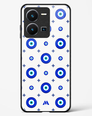 Evil Eye Array Glass Case Phone Cover (Vivo)