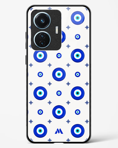Evil Eye Array Glass Case Phone Cover (Vivo)