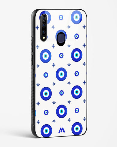 Evil Eye Array Glass Case Phone Cover (Vivo)