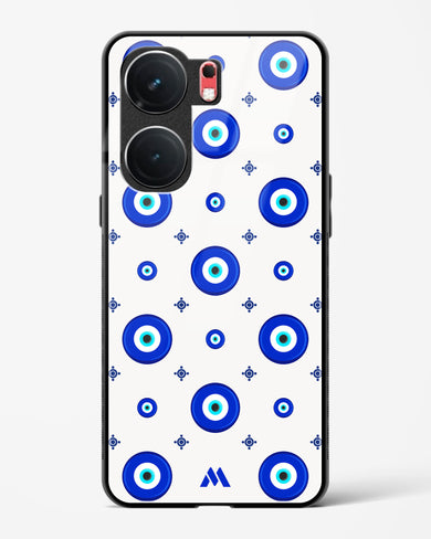 Evil Eye Array Glass Case Phone Cover (Vivo)