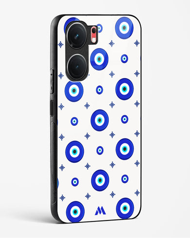 Evil Eye Array Glass Case Phone Cover (Vivo)