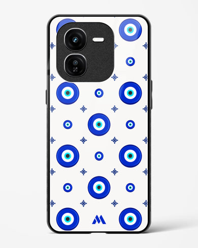 Evil Eye Array Glass Case Phone Cover (Vivo)