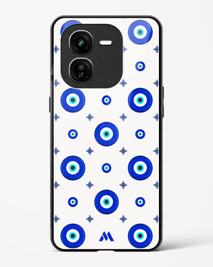 Evil Eye Array Glass Case Phone Cover (Vivo)