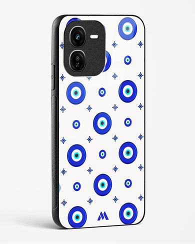 Evil Eye Array Glass Case Phone Cover (Vivo)