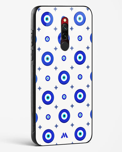 Evil Eye Array Glass Case Phone Cover-(Xiaomi)