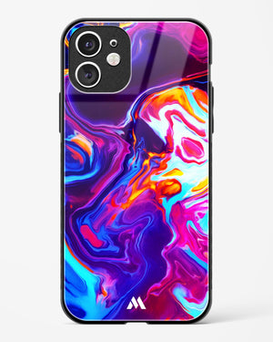 Radiant Vortex Glass Case Phone Cover-(Apple)