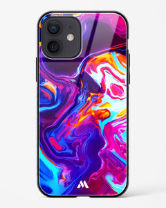 Radiant Vortex Glass Case Phone Cover (Apple)