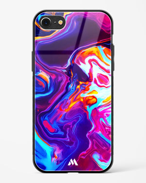 Radiant Vortex Glass Case Phone Cover-(Apple)