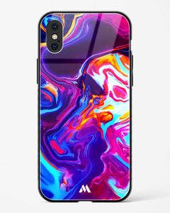 Radiant Vortex Glass Case Phone Cover (Apple)