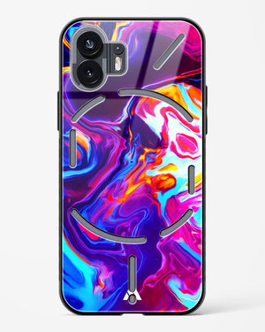 Radiant Vortex Glass Case Phone Cover (Nothing)