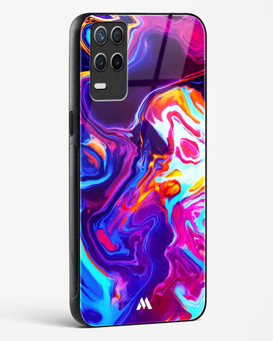 Radiant Vortex Glass Case Phone Cover (Realme)