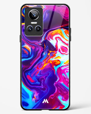 Radiant Vortex Glass Case Phone Cover-(Realme)