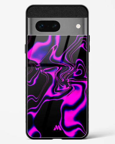Charcoal Blush Infusion Glass Case Phone Cover-(Google)