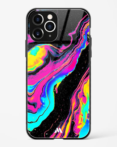 Vibrant Confluence Glass Case Phone Cover (Apple)