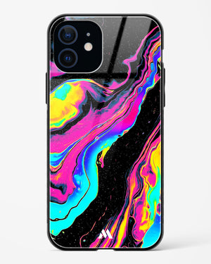 Vibrant Confluence Glass Case Phone Cover (Apple)