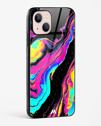 Vibrant Confluence Glass Case Phone Cover (Apple)