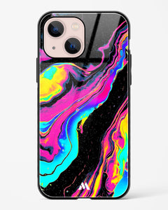 Vibrant Confluence Glass Case Phone Cover (Apple)