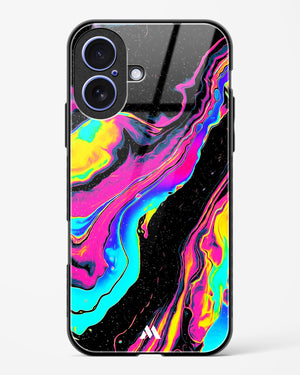 Vibrant Confluence Glass Case Phone Cover (Apple)